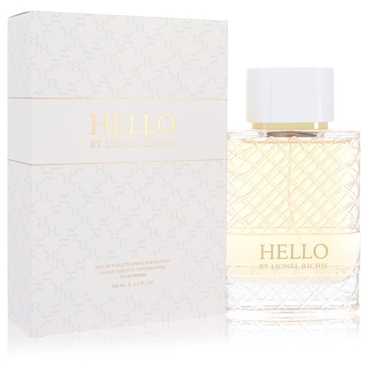 Hello By Lionel Richie by Lionel Richie Eau De Toilette Spray 3.4 oz Hello By Lionel Richie by Lionel Richie Eau De Toilette Spray 3.4 oz